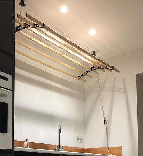 Hanging Drying Rack, Laundry Pulley Maid