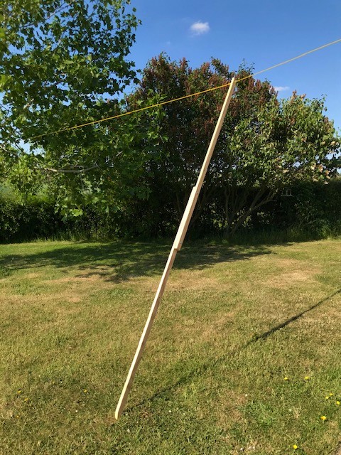 clothesline prop pole