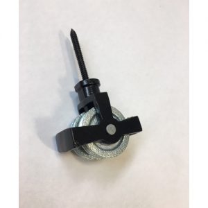 Screw Ceiling Pulley with Cast Wheels – Double