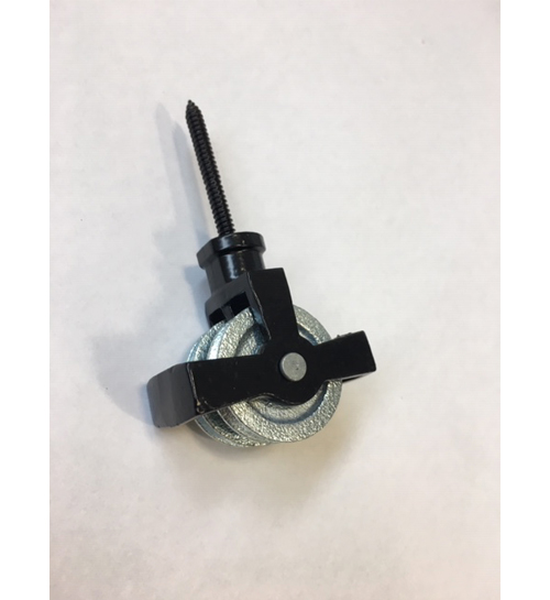Screw Ceiling Pulley with Cast Wheels – Double